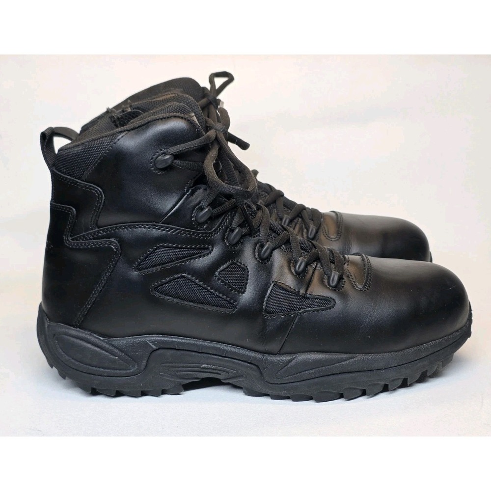 Mens Size 14 Reebok Rapid Response EMS / Tactical Comp Toe Work Boots Black